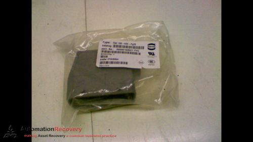 HARTING 09-30-016-0521 METAL CONNECTOR COVER, FOR USE WITH HAN 16B, NEW
