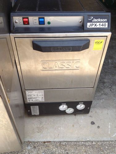 Jackson Hot Water Glasswasher Dishmachine Sanitizer JPX-140 CJ-14 with Racks