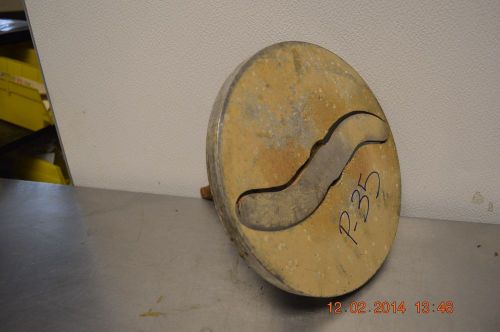 Hobart Pelican head s-disk slicing plate