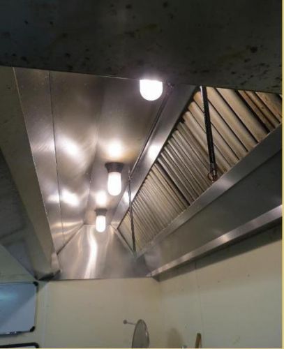 EXHAUST HOOD SYSTEM STAINLESS STEEL CAPTIVE AIRE
