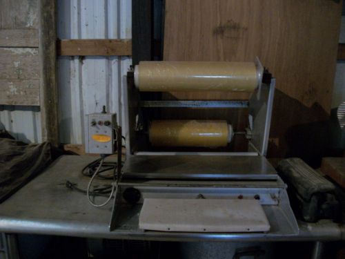 Commercial double roll food wrapper for sale