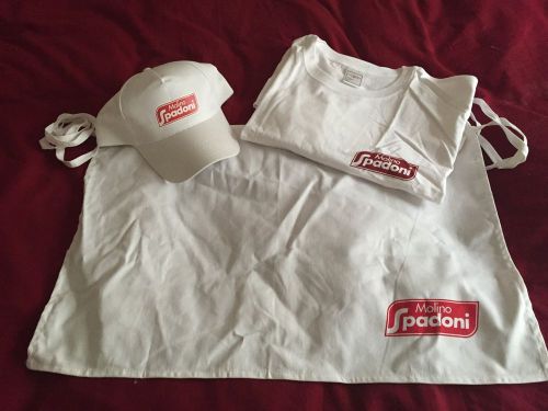 Half Apron, Hat, T-Shirt set Spadoni Flour