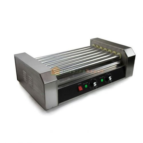 7 hot dog roller restaurants type stainless steel hot dog machine catering for sale