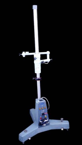 Carl zeiss 30 53 61 stativfuss s mobile telescoping arm microscope stand cart for sale