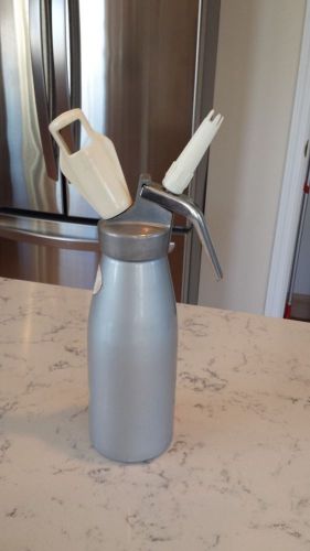 ISI whipped cream siphon whip whipper dispenser maker 1/2 litre