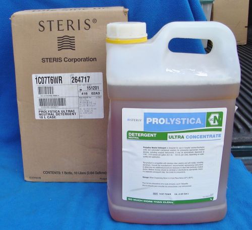 Steris 1c07t6wr prolystica detergent ultra concentrate neutral disinfectant  new for sale