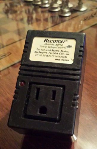 Recoton ADF50 iPhone Tablet Samsung Cell Phone Foreign Voltage Converter Outlet