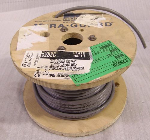 Alpha cable 5282C 2/PR 20AWG Xtra Guard 60&#039; or so