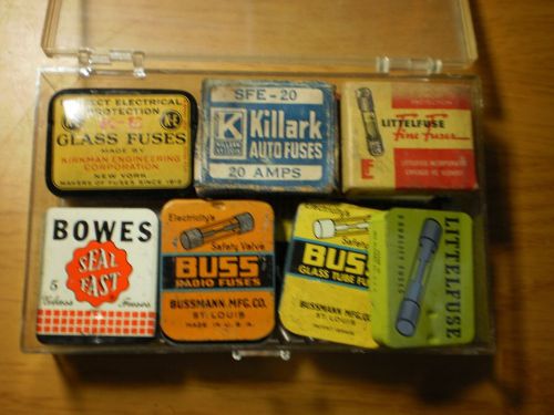 COLLECTION OF AUTO FUSES IN ORGINAL BOXES 13 BOXES PLUS LOOSE ONES