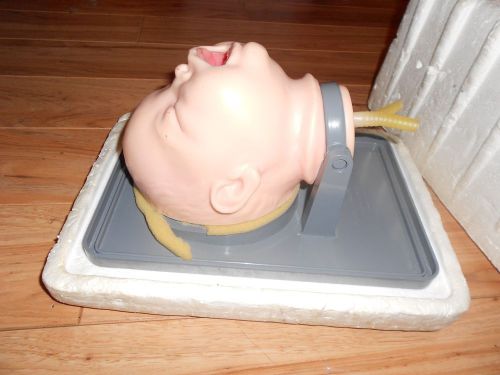 Baby Head Air way Mgmt. Infant Intubation Head, with boxes - Vintage
