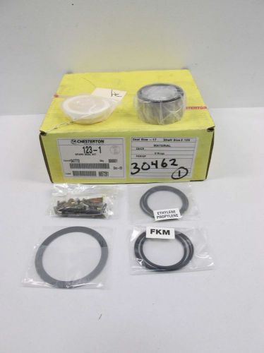 NEW CHESTERTON 047772 123-1 SIZE -17 CARBON SEAL KIT 2.125IN SHAFT D404434