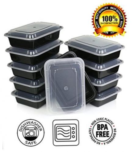 Plastic reusable food storage container  10 pack for sale