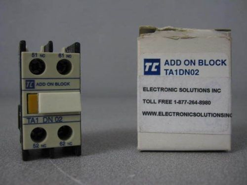 TC Add on Block for Auxiliary Contacts TA1 DN02