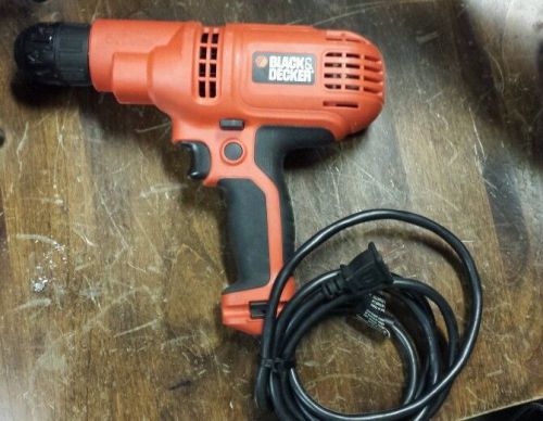 DR260 Black and Decker 3/8&#034; Electric Drill/Driver