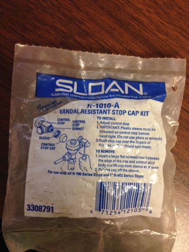 Sloan H-1010-A Vandal Resistant Stop Cap Kit