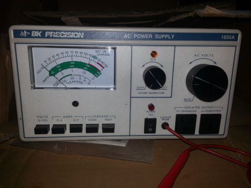 BK Precision #1655A AC Power Supply