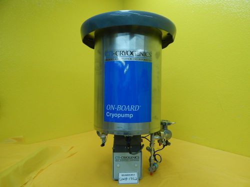 CTI-Cryogenics 8116148G004R On-Board 10 Cryopump Used Tested Working