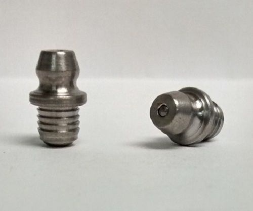 1/4 inch drive stainless steel straight grease zerk nipple fitting for 10 pcs for sale