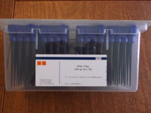 Qiagen Filter Tips 200ul 4x32 Racked for use with QIAsymphony and QIAcube