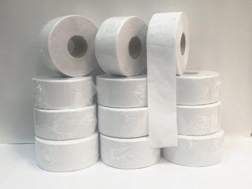Jr Jumbo Bathroom Tissue, 750&#039; Length X 4&#034; Width, 2-ply, White (Case of 12)
