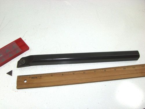TMX 1&#034; INDEXABLE BORING BAR WITH PALBIT TPU CARBIDE INSERTS