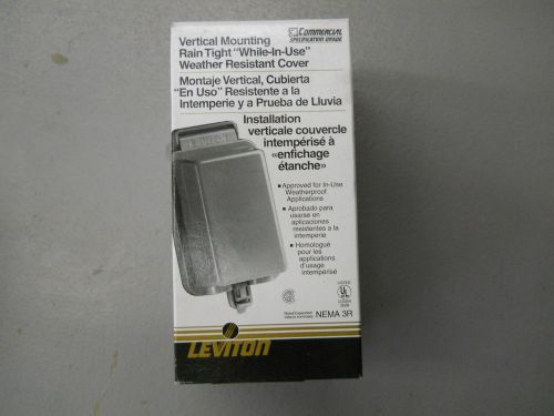 LEVITON WEATHER RESISTANT COVER 5976-DCL