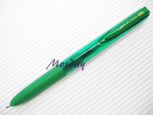 3pcs set Uni-Ball Signo UMN-155 0.5mm Retractable RollerBall Pen, GREEN