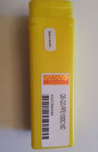 Sandvik parting tool corocut qs shank qs-qd-rfe1000c16d. cnc lathe mill for sale