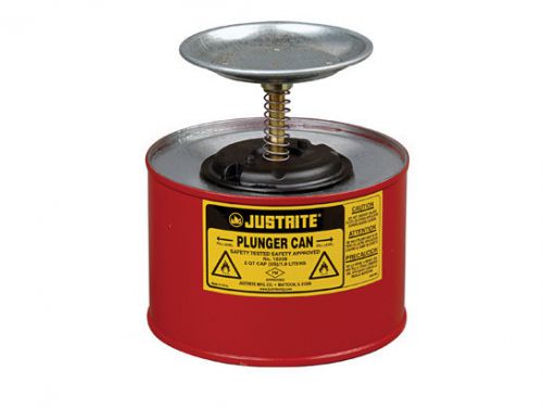 Justrite - Plunger cans 2 Qt. capacity