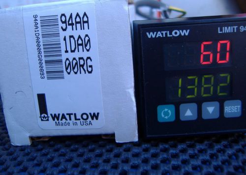 WATLOW 94AA-1DA0-00RG TEMPERATURE LIMIT OR PROCESS CONTROLLER