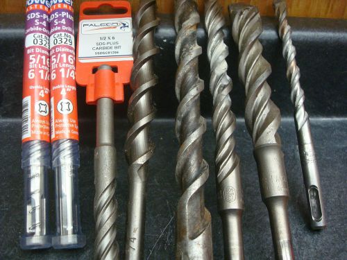ASSORTED  SET  OF  NEW  AND  USED  SDS  BITS