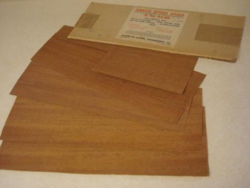 ** AMERICAN MODEL ENGINEERING CO. MAHOGANY VENEER SHEETS FOR MODELS &amp; PROJECTS**