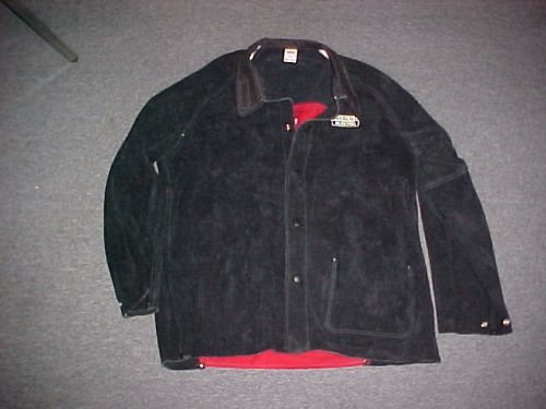 Lincoln heavy duty leather welding jacket - x-large (k2989-xl) for sale
