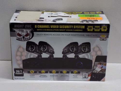 Night Owl 8-Channel 960H Security System 500GB 4 Cameras