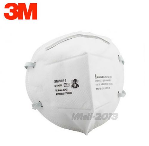 10 Pcs 3M 9010 N95 Medical Wearing Respirator Masks Anti PM2.5 Flu Virus MERS