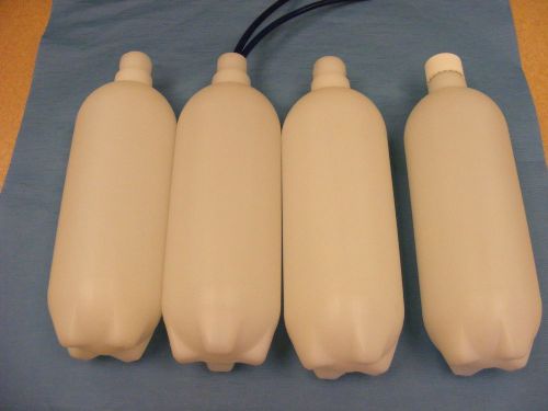 Pelton and Crane, Four One Liter Water Bottles for Self Contained Water Delivery