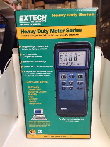 pH/Mv/Temp Meter Kit, Extech, 407227