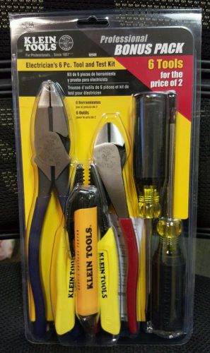 Klein Electrician&#039;s 6 PC Tool and Test Kit