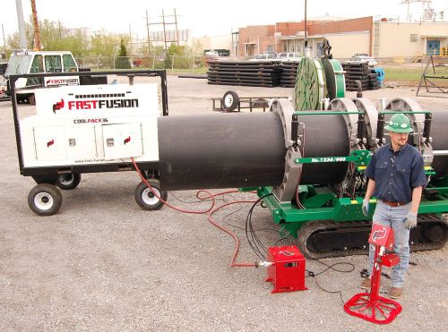 Fastfusion cool pack 36 for mcelroy pipe fusion machine hdpe pe welder for sale