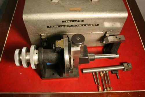 Threadwell Tangi-Matic radius &amp;angle grinding wheel dresser