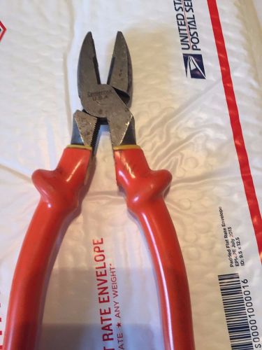 Cementex P9SCNE Insulated Electrician&#039;s Linemans Pliers 9&#034;
