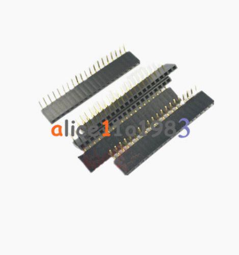 20PCS 2.54mm Pitch 1x20Pin Header Right Angle Female Single Row Socket Connector