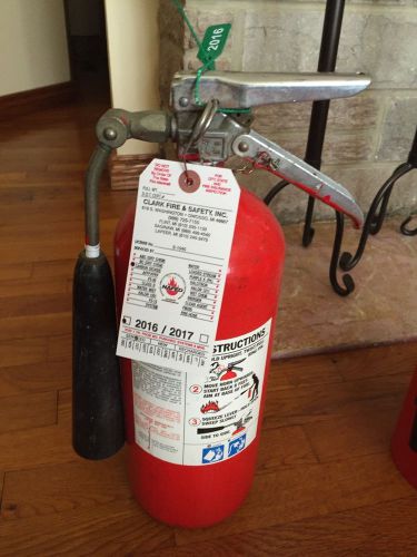 Carbon Dioxide Fire Extinguisher 5# CO2 With 2016 Inspection Tag