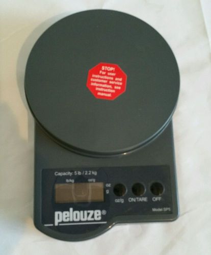 Pelouze Model SP5 SCALE Digital Compact Shipping Postal 5LB/2.2KG