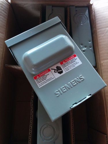 SIEMENS WN2060 NON-FUSED 60A ENCLOSED PULLOUT SWITCH - LOT OF 4- BRAND NEW!
