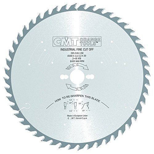 CMT 285.048.12M Industrial Heavy-Duty General Purpose Blade and  300mm