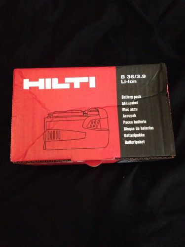 Hilti B 36/3.9 Rechargeable Battery New