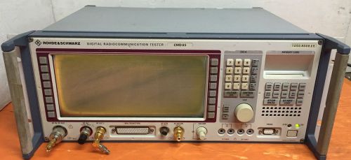 ROHDE &amp; SCHWARZ DIGITAL RADIO COMMUNICATION TESTER CMD 65 CMD65 1050.9008.65