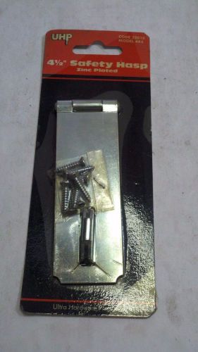 Ultra Safety Hasp 4 1/2&#034; Zinc Plated 444