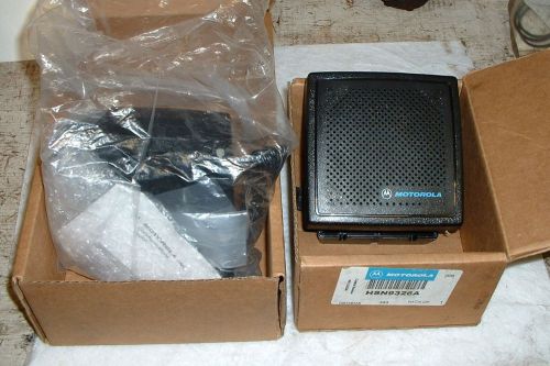 LOT OF 2 MOTOROLA SPEAKERS HSN 9326A two way radio NEW IN BOX